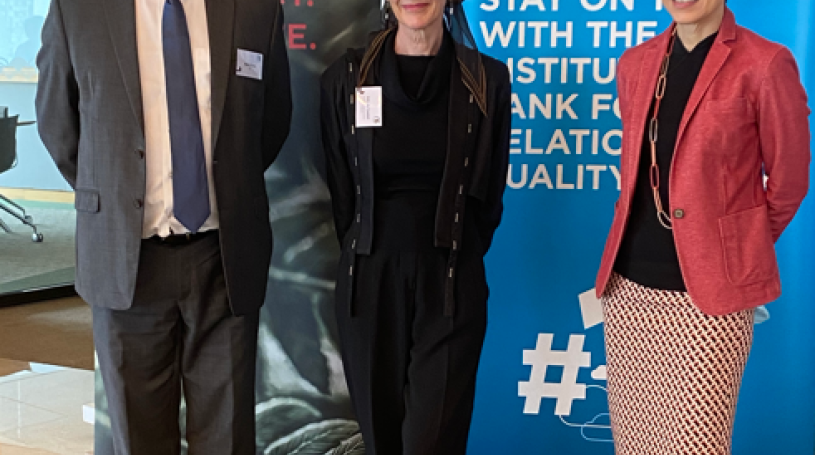 Mark Evans, Min Grace Fu and H.E. Jo Tyndall